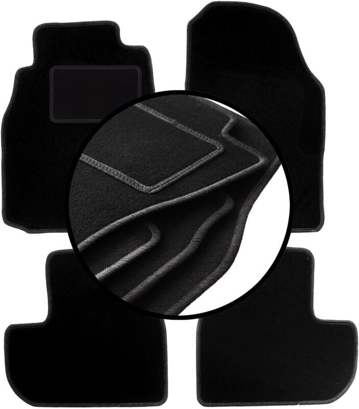 Komplettset Veloursmatten für: Infiniti G35 CP Limousine, Coupé (2002-2006)