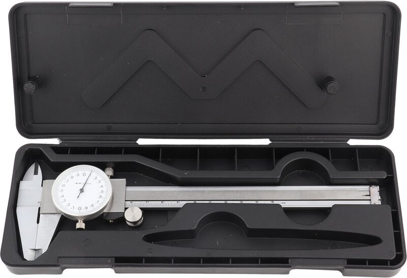 Zoternen - 0150 mm/0,02 mm stoßfester Messschieber, Genauigkeit, metrisches Messgerät