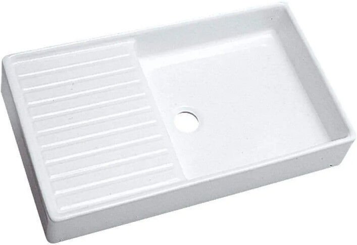 Spüle 100x50, Abtropfbecken links