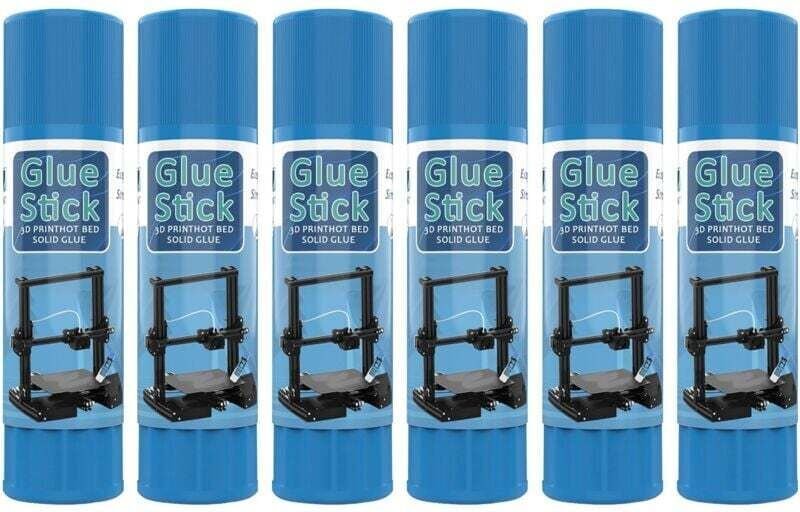 Kleber, huiop Board Easy 6PCS Stick pvp Stick Ungiftig Waschbar Druckerbett 3D-Drucker Bett Stick pvp Waschbar Bett Boar...