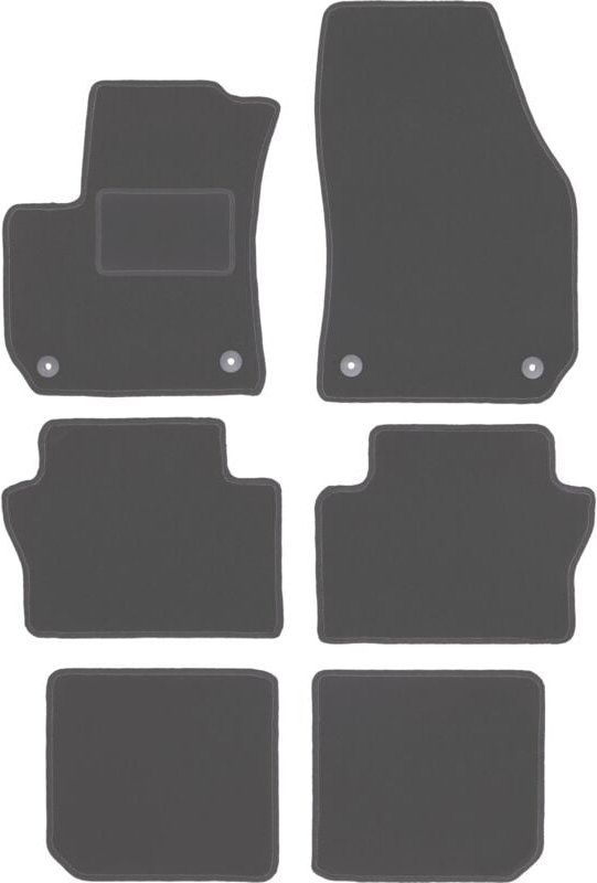 Graphit-Fußmatten für: Opel Zafira B Minivan (2005-2014)