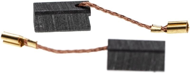 Vhbw - 2x Kohlebürste 14,3 x 6.3 x 6.3 mm kompatibel mit Metabo P563, P500VS, SH16(1), SH12 Elektrowerkzeug