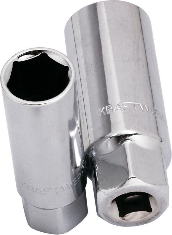 Kraftwerk - 3/8' Zündkerzen-Stecknuss 21 mm 6 pt.