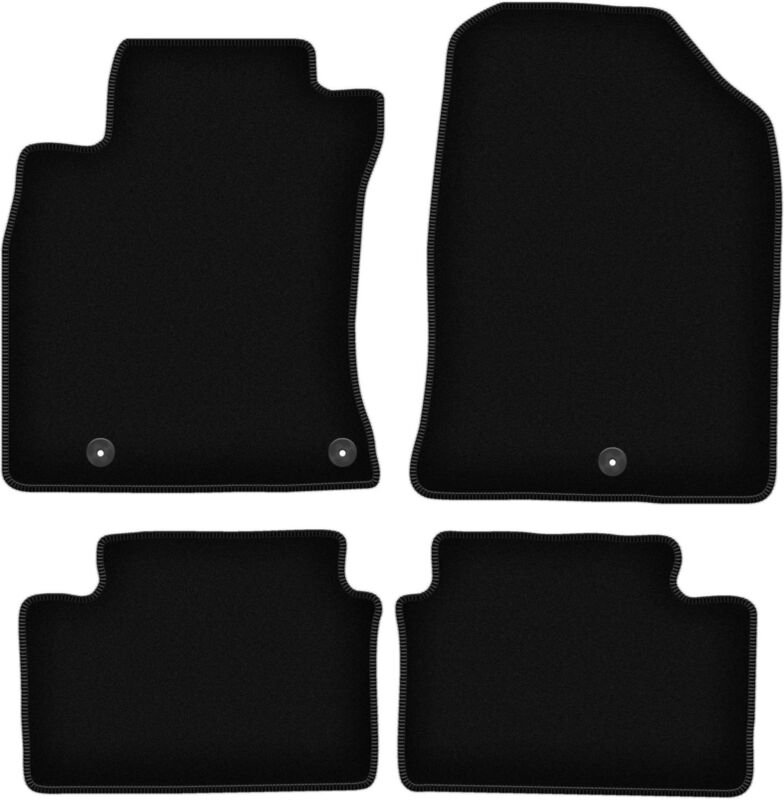 BASIC schwarze Veloursmatten für: Kia Proceed III Fließheck, Kombi, SW, Sportback (2018-)