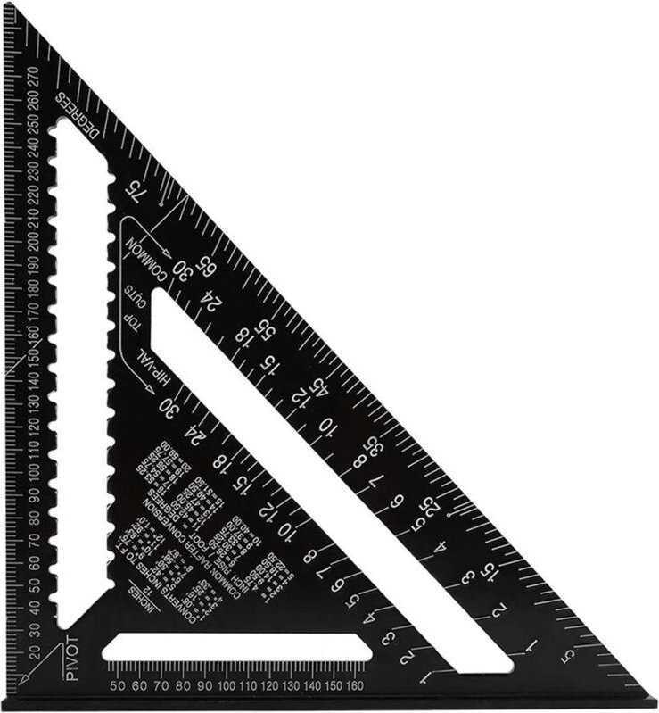 Andere Holzbearbeitungswerkzeuge - Professionelles metrisches Dreiecksquadrat, 30 cm/300 mm hochpräzises Zimmermannsquad...