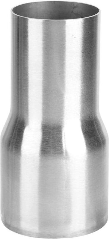 Auspuffrohradapter, Edelstahl Universal-Auspuffrohrverbinder Rohradapter Reduzierstück modifiziertes Teil, Edelstahl Uni...