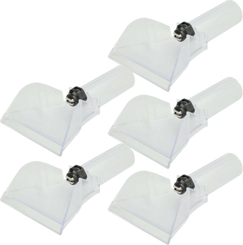 5x Polsterdüse kompatibel mit Kärcher puzzi s Staubsauger, 10,8 cm - Vhbw