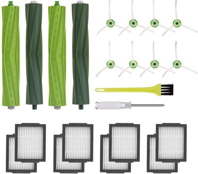 Ersatzteile kompatibel mit iRobot Roomba e, i & j Serie E5, E6, i3, i3+, i4, i4+, i5, i5+, i6, i6+, i7, i7+, i8, i8+, j7...