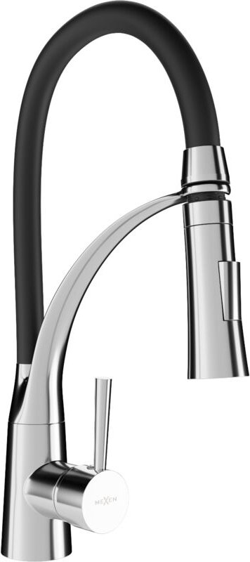Aster Küchenmischer, Chrom/Schwarz - 73450-07 - Mexen