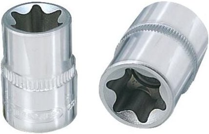 Thumbnail - 1/4" CHROMEplus Torx-E-Stecknuss, E4