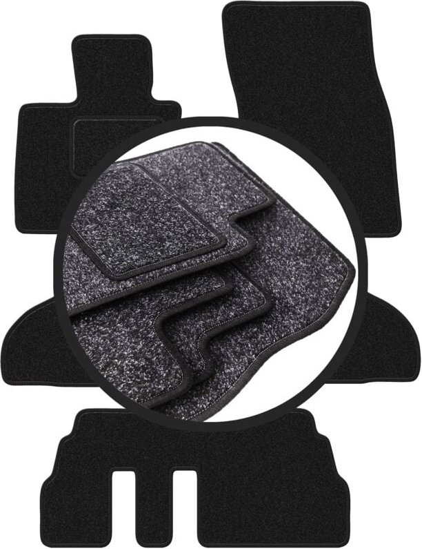 ANTHRA Autofußmatten für: BMW X5 F15 7-Sitzer (2013-)