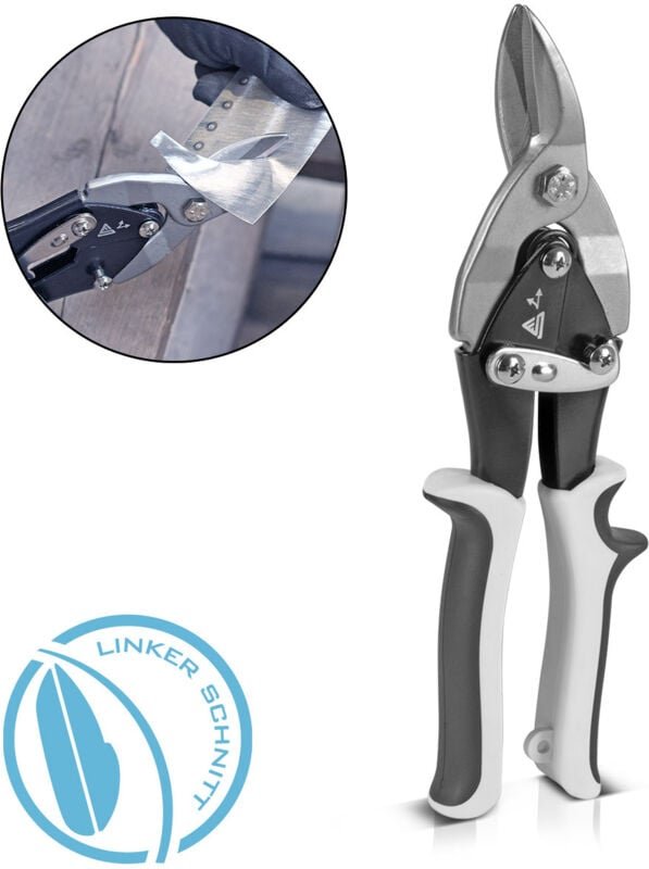 Thumbnail - Stahlwerk - Blechschere linker Schnitt Metallschere zum professionellen Schneiden