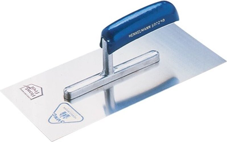 Jung-Henkelmann Glättekelle gezahnt 8 x 8 mm rostfrei