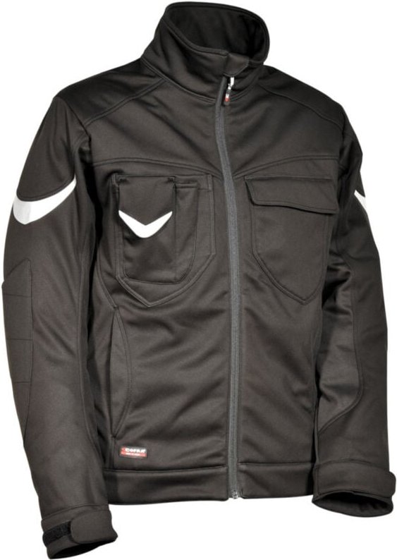 Cofra Softshelljacke, atmungsaktiv, dehnbarer Stretch schwarz 58