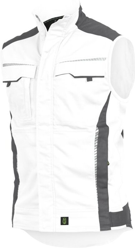 Leibwächter Weste Flex-Line FLEXV24 Gr. 2XL weiß/grau
