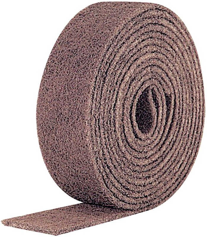 3M - Schleifvliesrolle wr-rl L.10m B.125mm fine rot 10m/RL