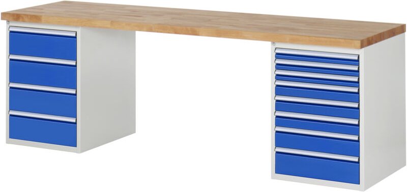 Thumbnail - Werkbank Modell 7822, b 2500 x t 900 x h 840mm - RAU