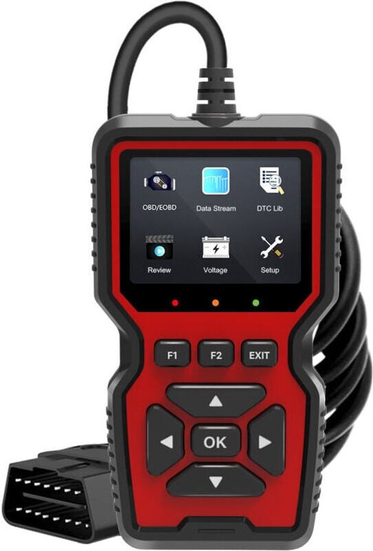 Thumbnail - OBD2-Autodiagnosetool, V519 Motorfehlercodeleser, OBD-Mehrmarken-Autodiagnose, OBD2-Fahrzeugdiagnoseleser für alle OBDII...