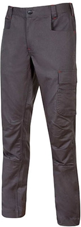 Thumbnail - Arbeits-Hose Stretch BRAVO TOP - Grau XL - FR (46) - EU (52)