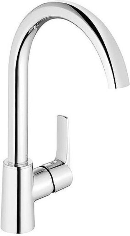 Spültischmischer Heinrich Schulte Alpha 300 Schwenkauslauf, Ausladung 200 mm, chrom - Z059702-00010