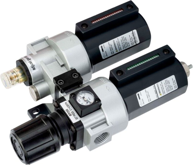 Bahco 1/2 Luftfilter mit Schmierbuchse, 200 CC, bis 3,8 L/Min, 1-8,5 Bar