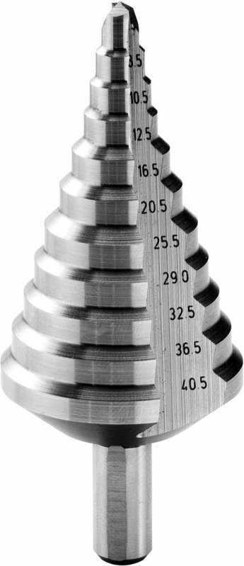 ISO-Stufenbohrer - ø 6,5 bis 40,5 mm - 678006 - Facom