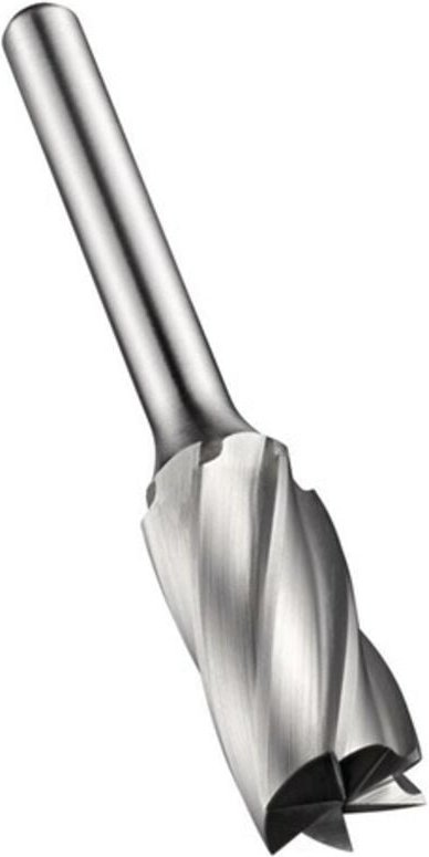 Frässtift D.12,7mm zya-s Kopf-L. 25mm hm Blank