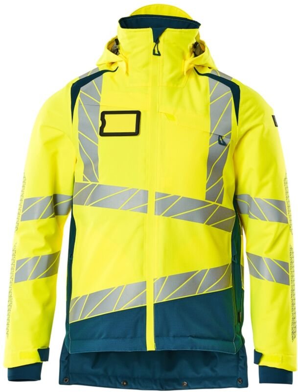 Accelerate Winterjacke 19335-231 l hi-vis gelb/dunkelpetroleum - Mascot