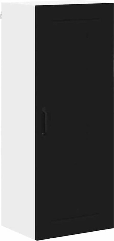 Thumbnail - Küchenhängeschrank Schwarz 40 x 31 x 100 cm Holzwerkstoff vidaXL