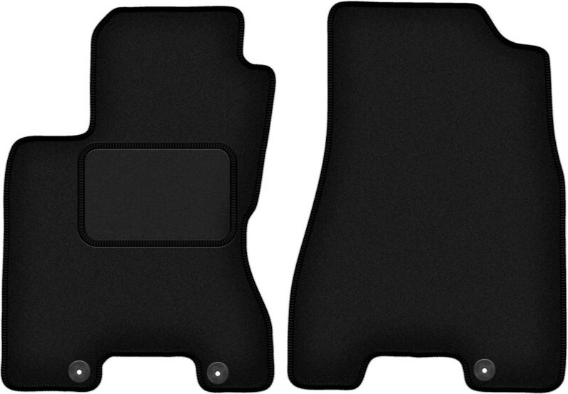 Vordere Matten schwarz für: Nissan X-Trail II T31 SUV (2007-2014)