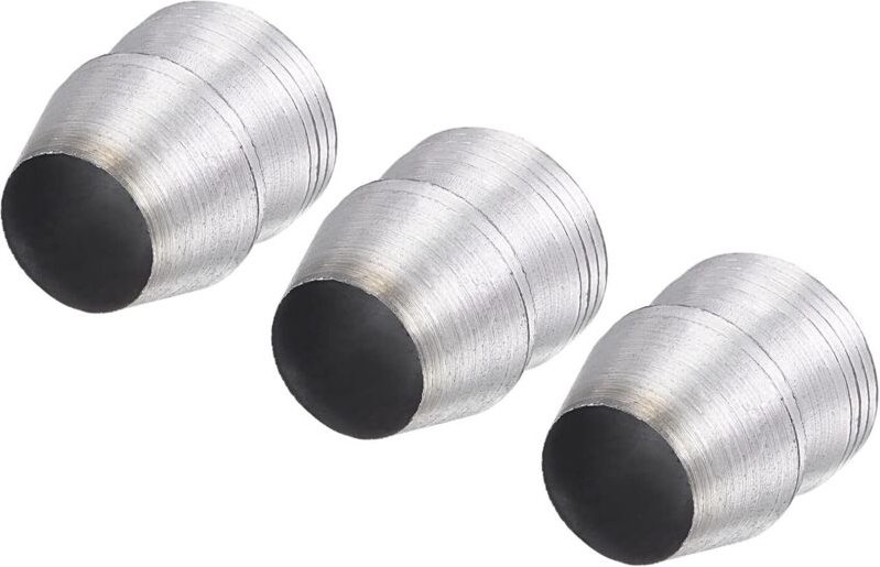 Runde Stahlgriffkeile für Axt, Klauenhammer, Schmiedehammer, Axtgriffkeil, 3 Stück, 18 mm - Lntyq