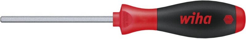 Wiha - Schraubendreher SoftFinish® Sechskant mit Sechskantklinge 2,5 mm x 75 mm (26190)