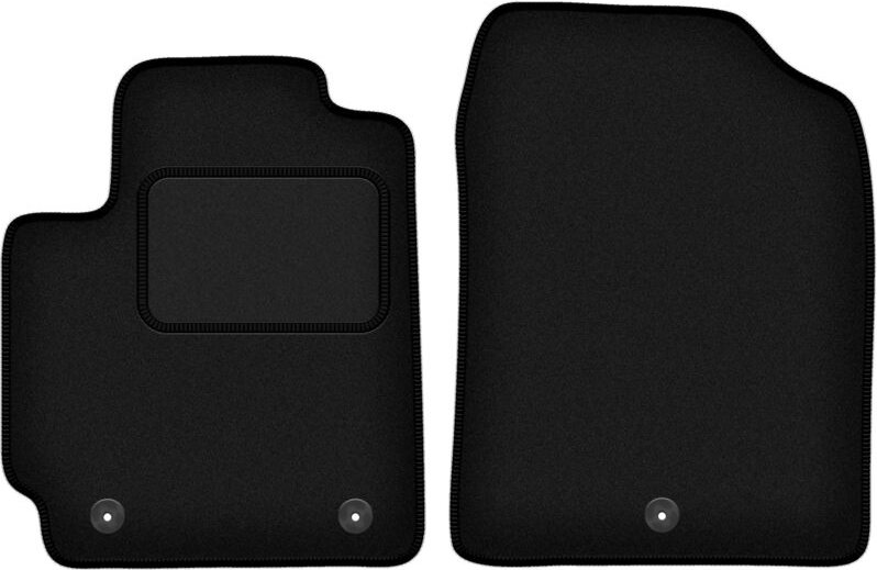 Vordere Matten schwarz für: Kia Picanto III Fließheck (2017-)