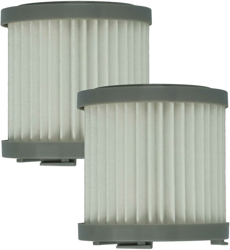 2x Staubsaugerfilter kompatibel mit aeg john lewis JL21EB, JL14IW Staubsauger - HEPA-Filter Schwarz Weiß - Vhbw