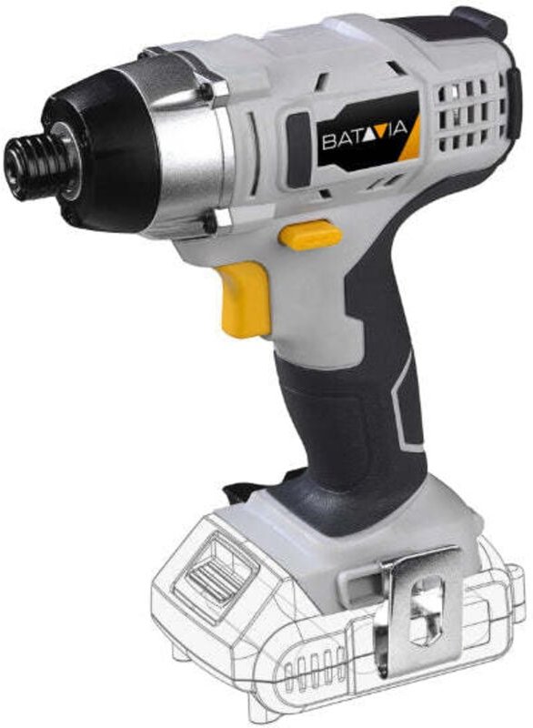 Batavia - Schlagschrauber 18V Inkl. 5.0 Ah Akku / 4.0 Ah Ladegerät Maxxpack