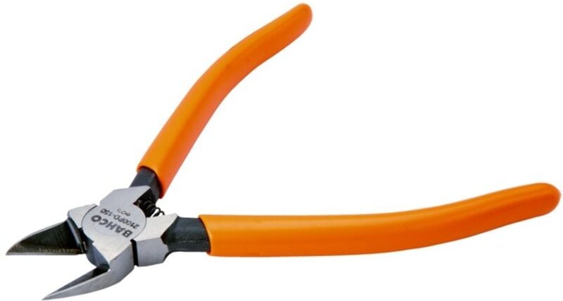 Bahco Seitenschneider mit PVC-beschichteten Griffen, phosphatiert, 150 mm