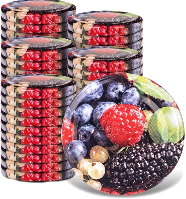 Deckel fi66er Pack 50 Stück Waldfrüchte - Kadax