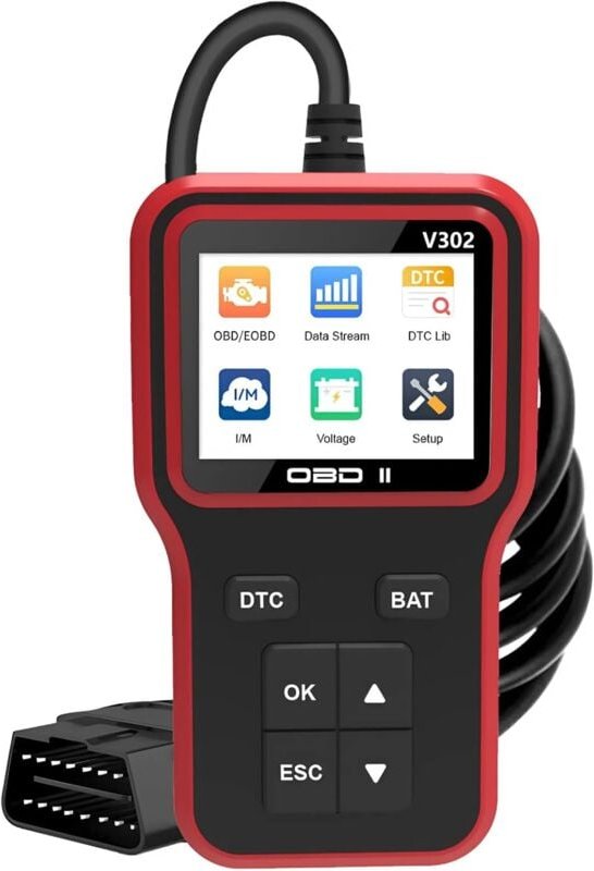 Thumbnail - Outils de Diagnostic OBD2 Scanner par - Lecteur Code Check Engine avec Reset, Préparation i/m, Cadre Gelé, Mode 8 – Outi...