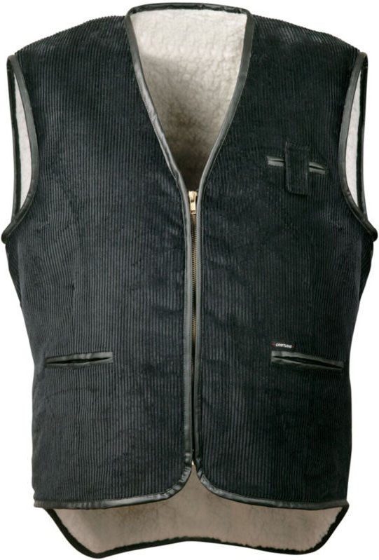 Thumbnail - Protection Breitcordweste, Gr. 3XL, schwarz - Craftland