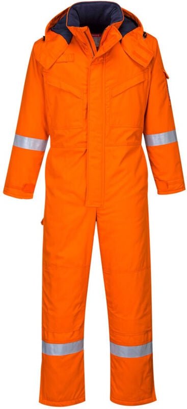 Winterkombination FR Antistatisch Orange 2XL - FR(54) - UK(44)