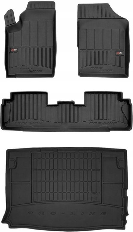 Thumbnail - 3D SET Fußmatten und Fußmatten Citroen Berlingo 1 1996-2010