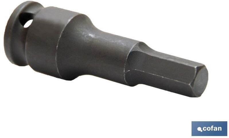 Kraft-Stecknuss 3/8 Sechskant. Männlich 8mm