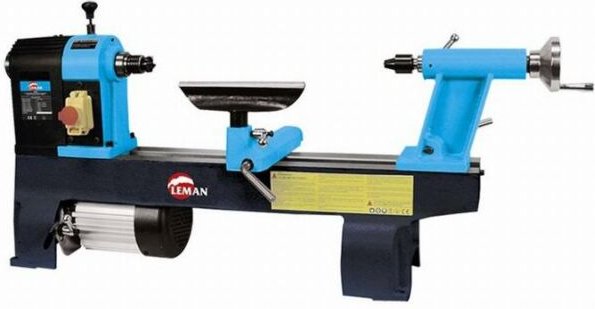 Drechselbank mit Zwischenspitzen 406MM Leman TAB040