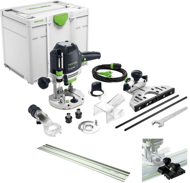 Festool Oberfräse OF 1400 EBQ-Plus 576207 FS-OF1400 Führungsschiene FS 800