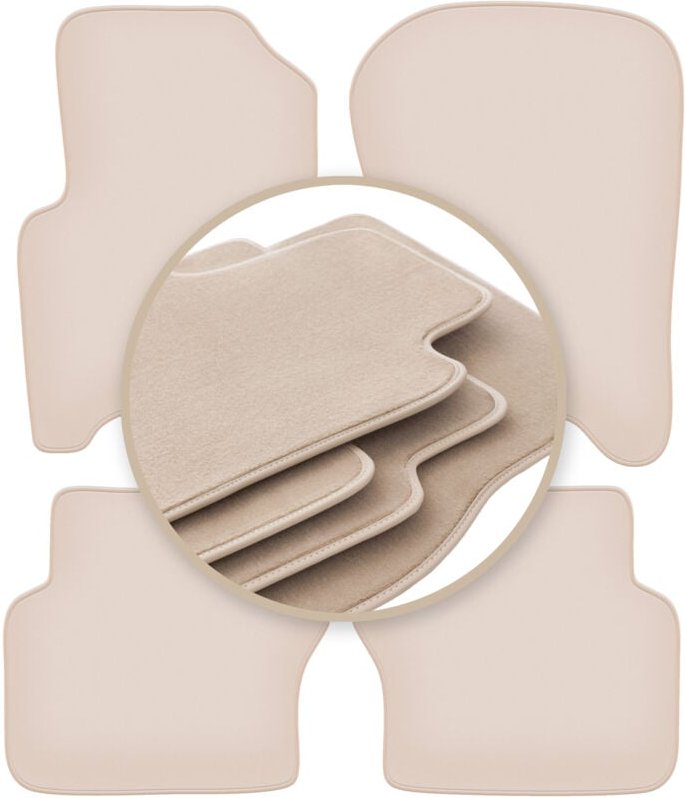 Beige PREMIUM-Matten für: Range Rover Sport I SUV 2005-2012