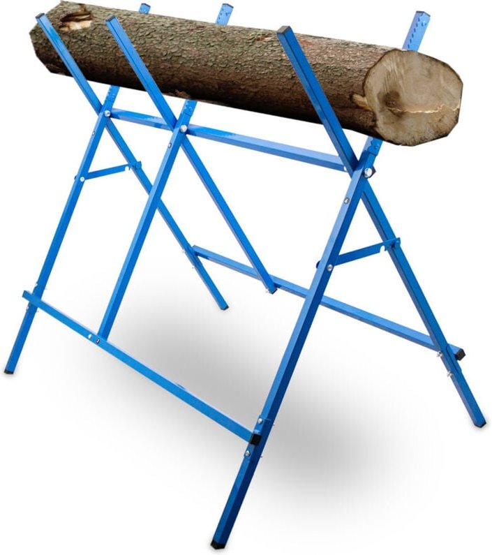 Sägebock Arbeitsbock Holzsägebock Holzschneidebock Klappbock klappbar Brennholz bis Ø27 cm max.150kg 104x71x90 cm - Bitu...