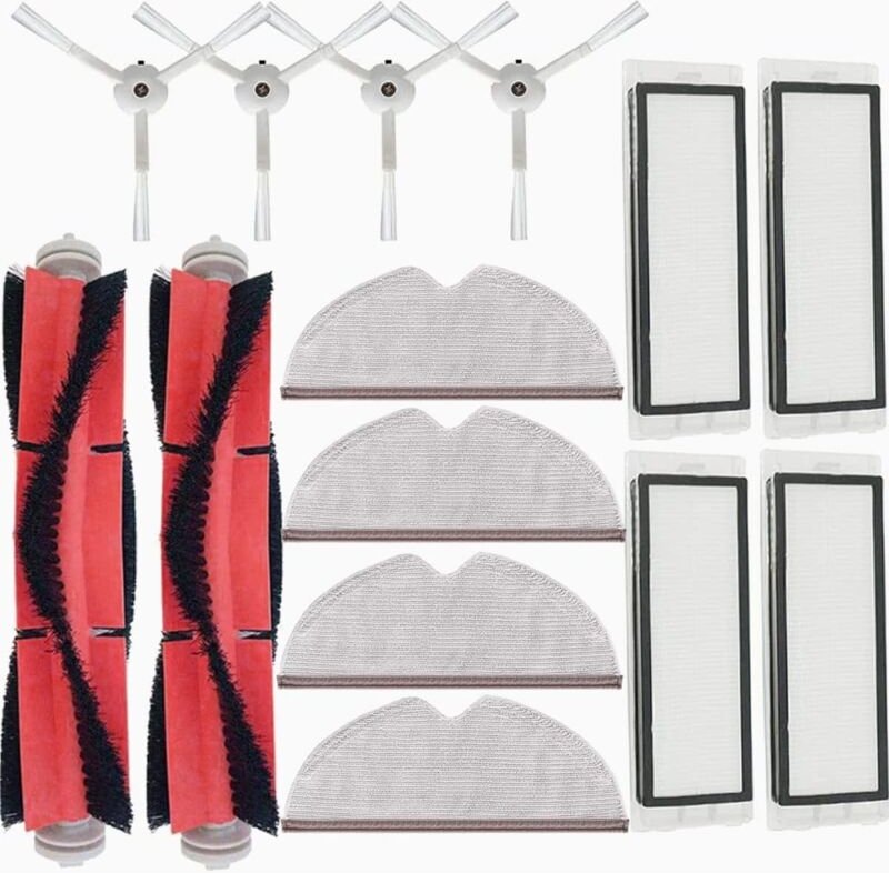 Ersatz-Zubehör-Set für Xiaomi Roborock S6, S5 Max, S6 Pure, S6 Staubsauger-Zubehör.