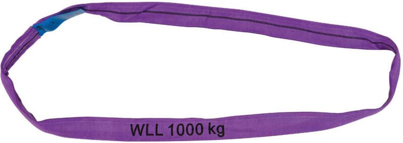 47201224 Rundschlinge Arbeitslast (WLL)=1 t Violett en 1492-1 din 1492-1 - Petex