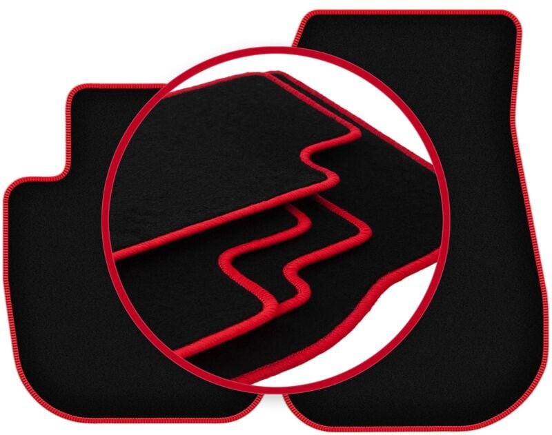CARLUX-RED Autofußmatten für: BMW Z4 G29 0 (2019-2022)