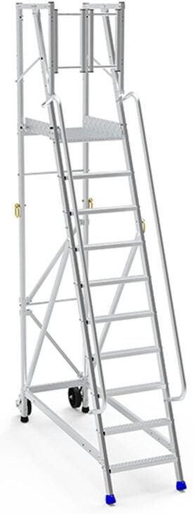 Matisère - Escabeau 10 marches - Hauteur max. travail 4.50m - ER10SF-P